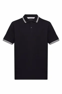 Moncler BLACK Polo with logo