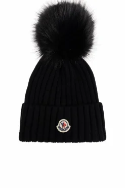 Moncler BLACK Pom-pom beanie
