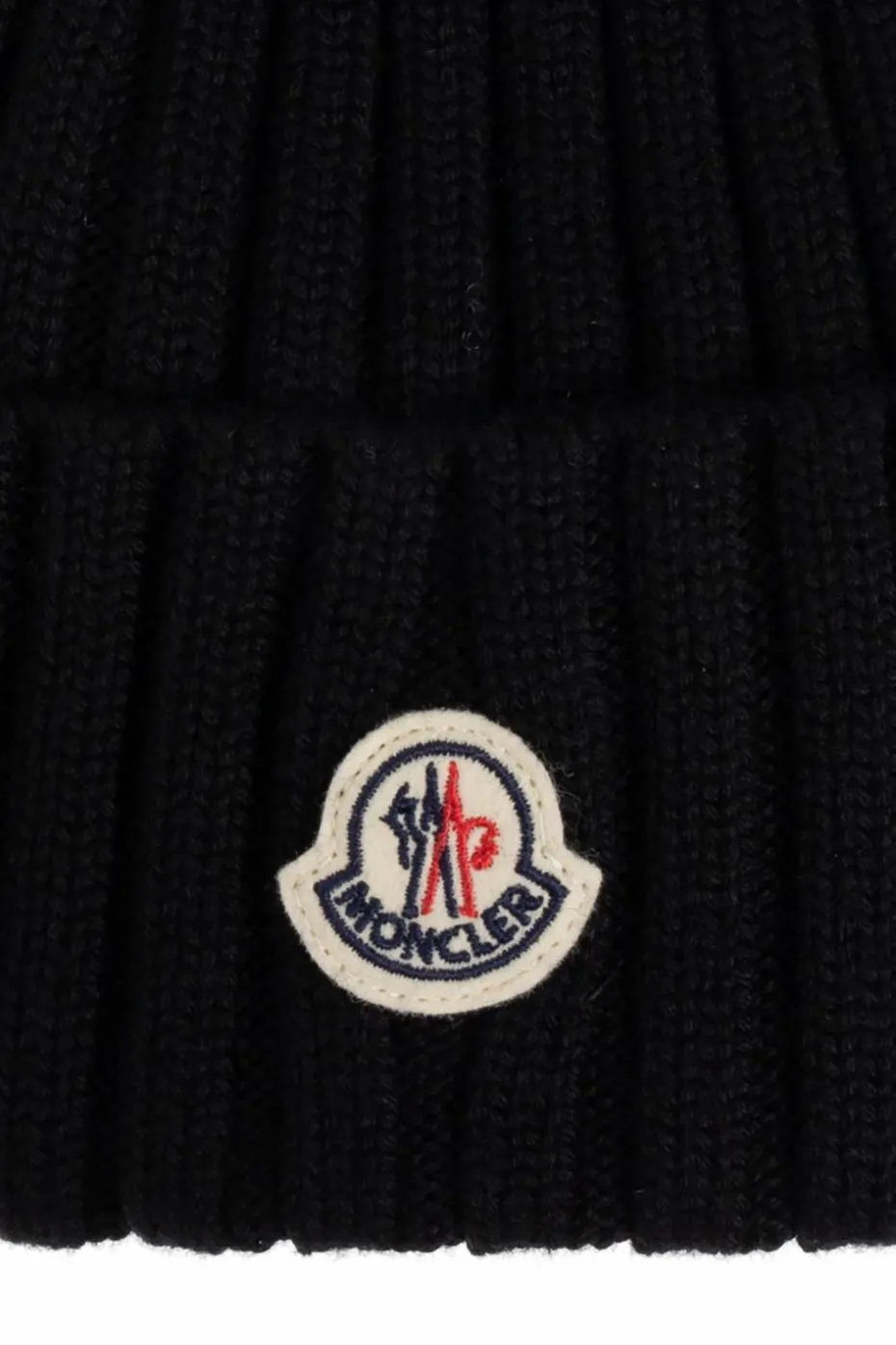 Moncler BLACK Pom-pom beanie