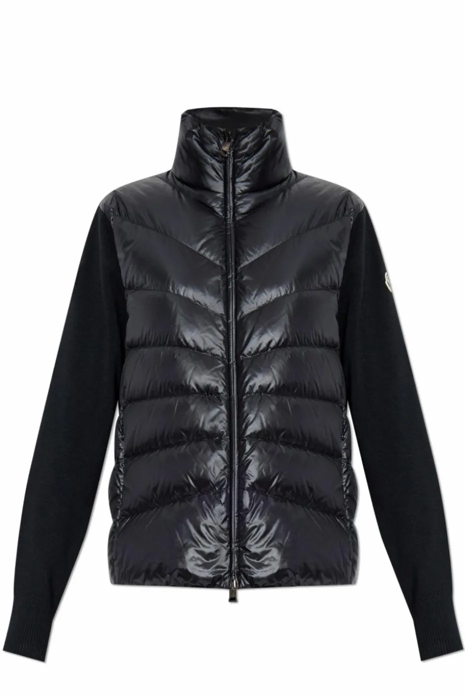 Moncler BLACK Quilted down cardigan