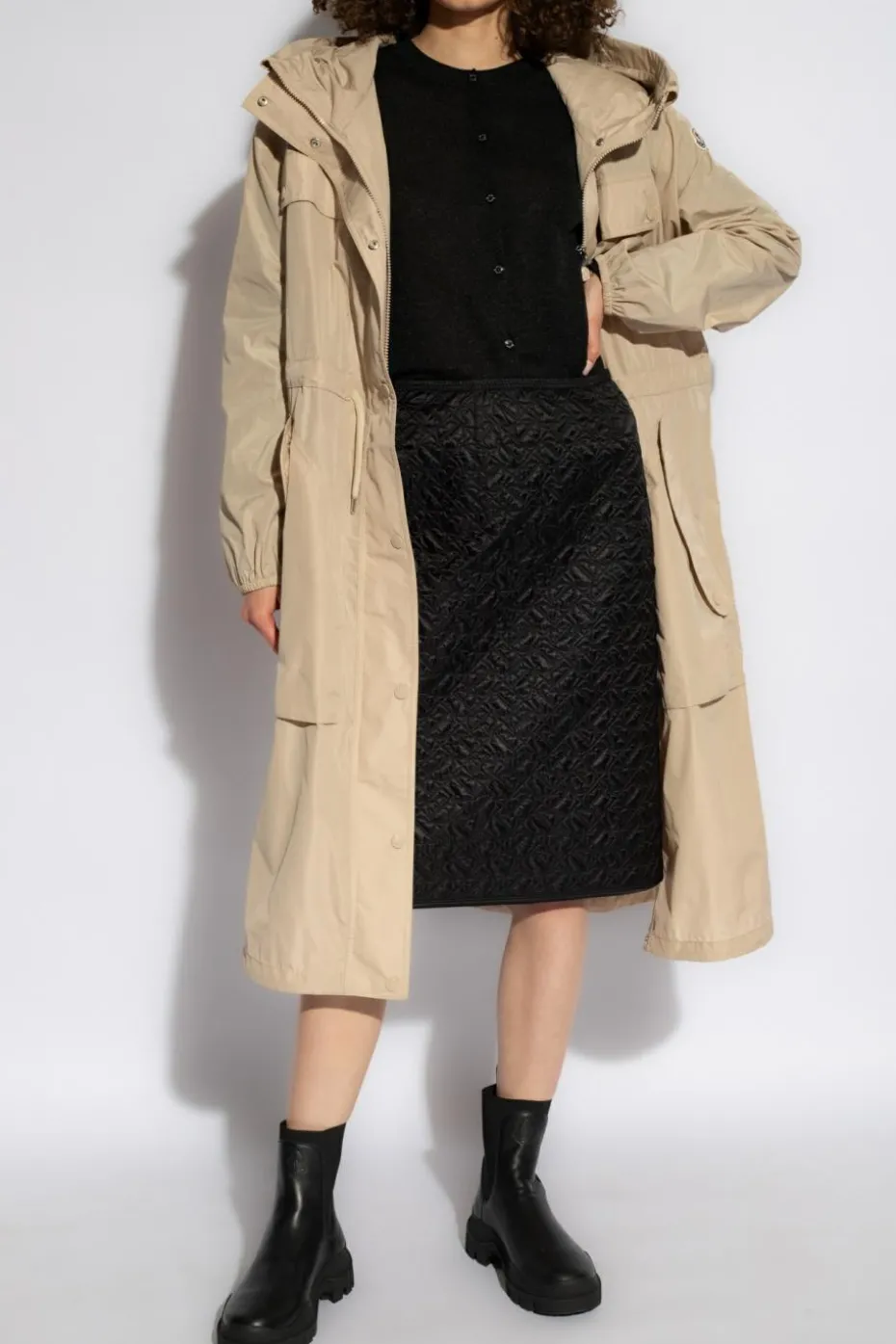 Moncler BLACK Quilted skirt