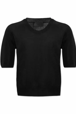 Moncler BLACK Sweater with short sleeves