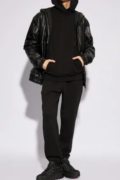 Moncler BLACK Sweatpants with logo