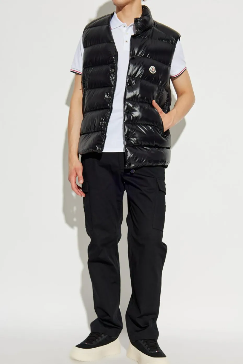Moncler BLACK "Tibb" down vest