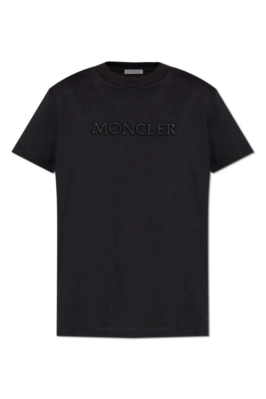 Moncler BLACK T-shirt with logo