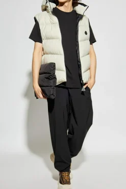 Moncler BLACK T-shirt with logo