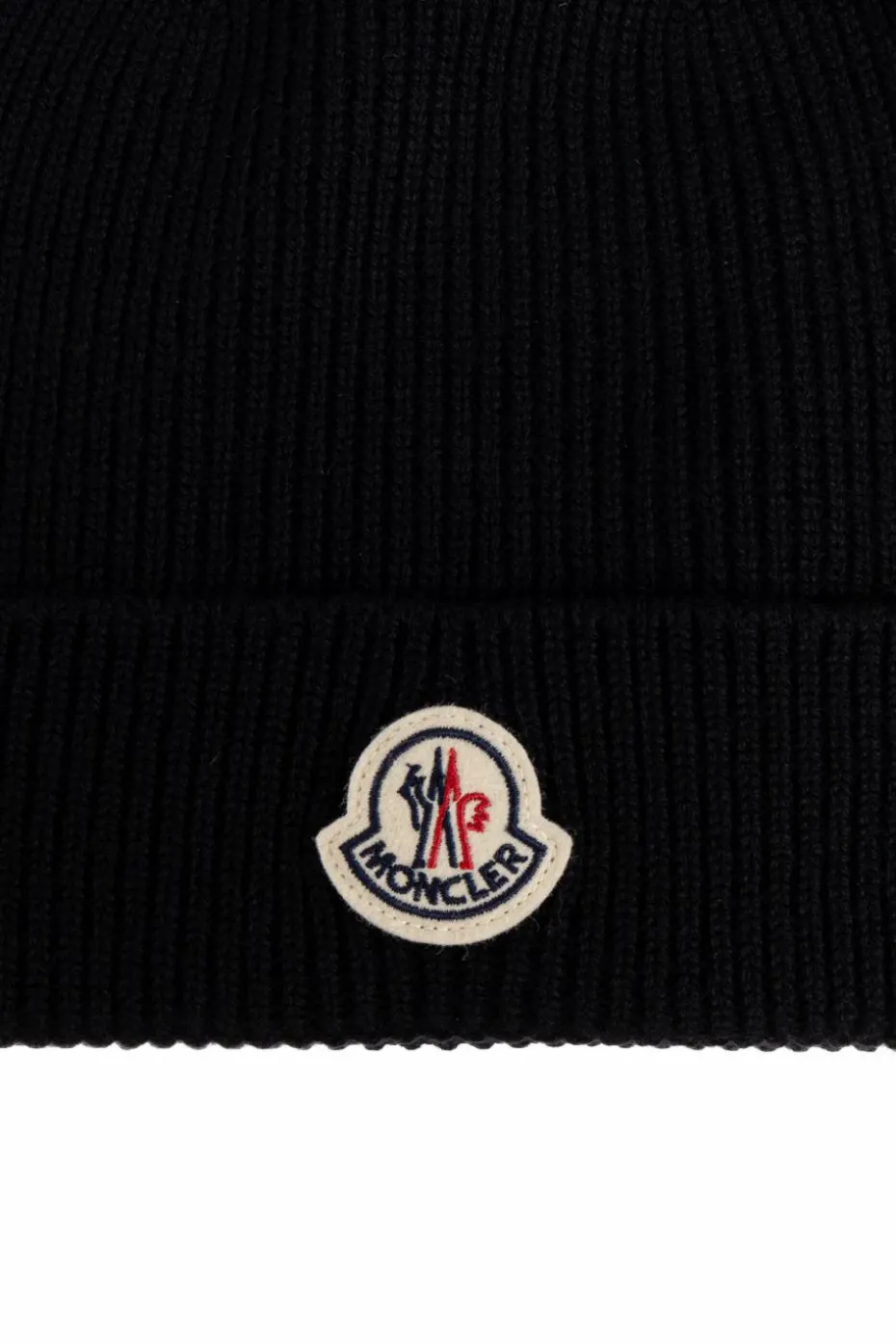 Moncler BLACK Wool hat