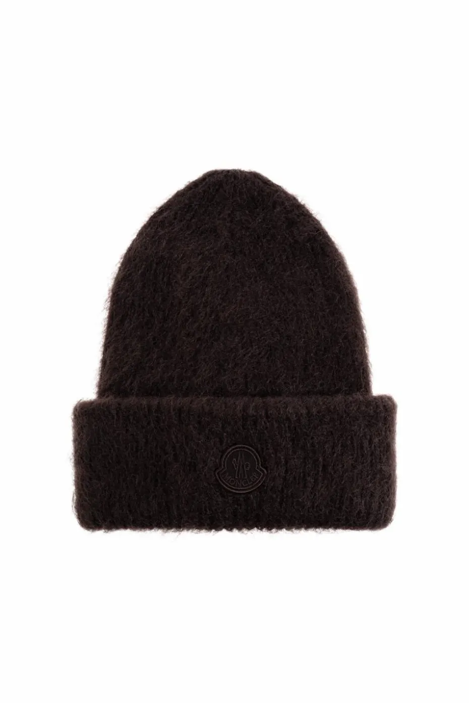 Moncler BROWN Cap with logo patch
