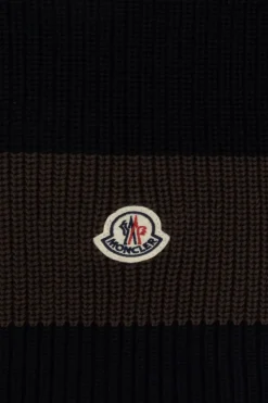 Moncler BROWN Cotton Scarf
