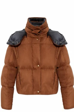 Moncler BROWN Down jacket āPaterne`