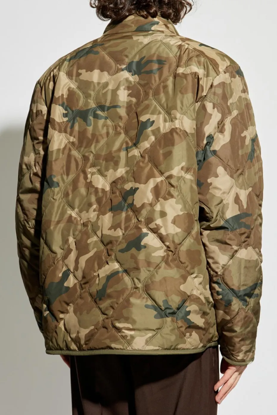 Moncler BROWN Reversible jacket `Rentigant`