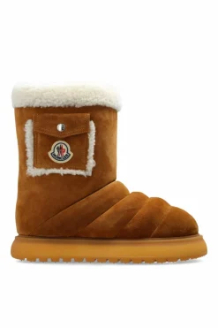 Moncler BROWN Snow Boots 'Gaia Pocket Mid'