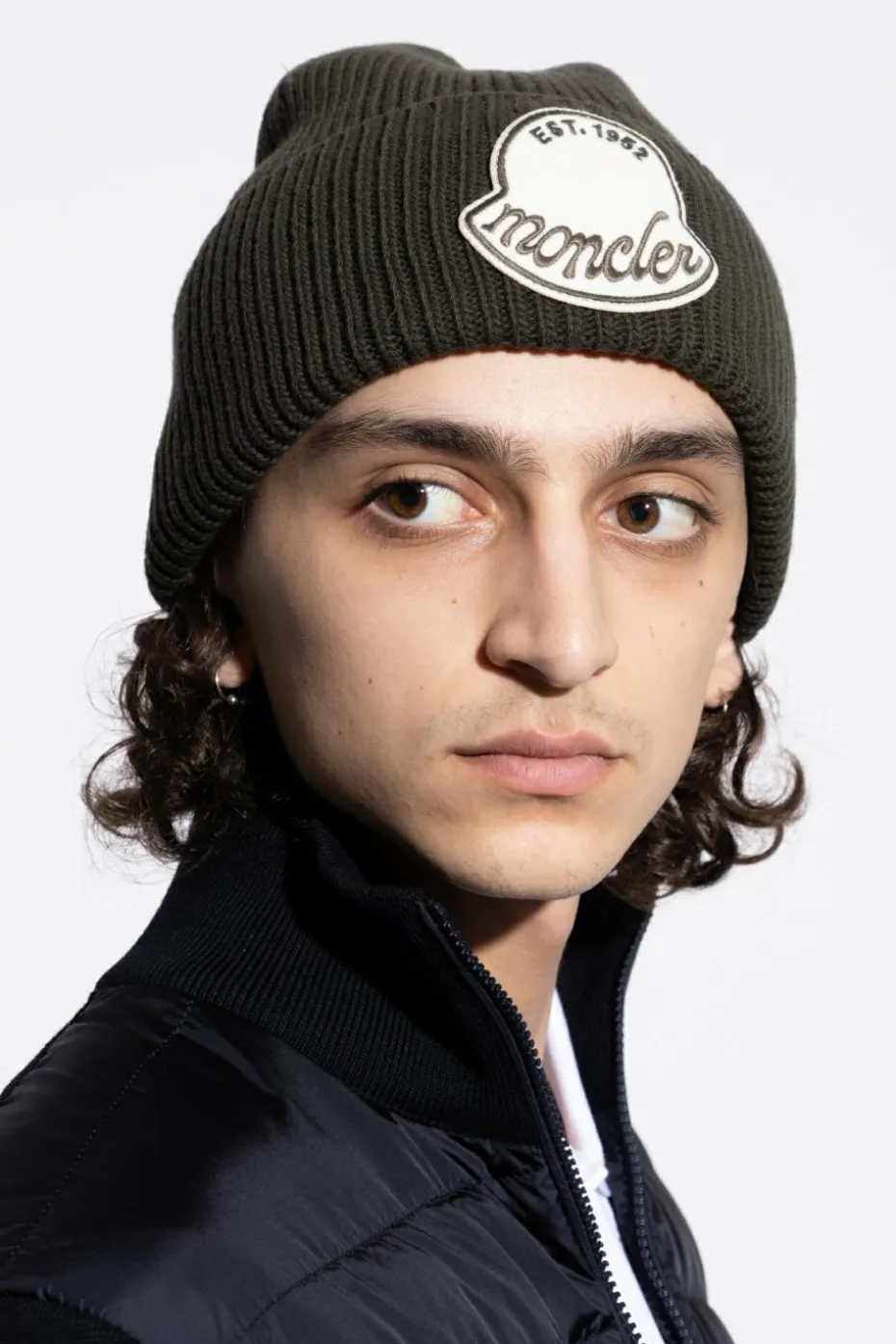 Moncler BROWN Woolen hat