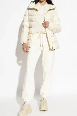 Moncler cream "Barante" down jacket