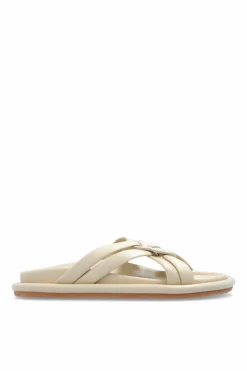 Moncler cream āBellā Slides