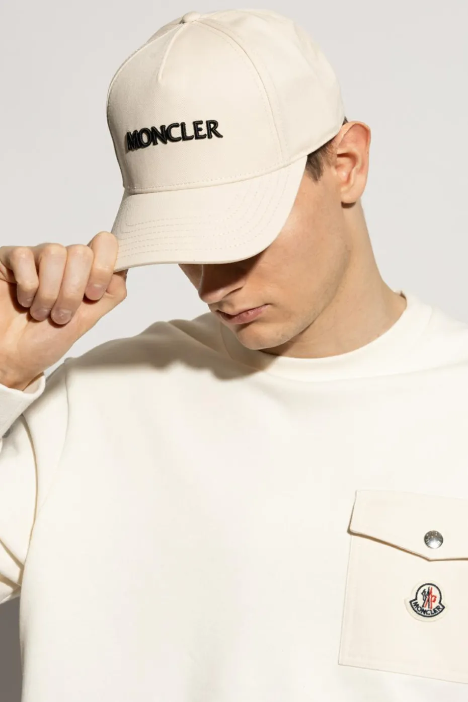 Moncler cream Cap