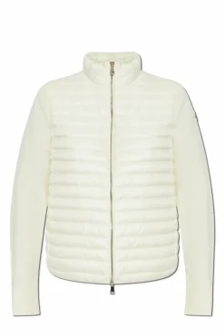 Moncler cream Down Cardigan