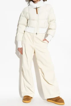 Moncler cream Down Jacket ‘Jadeite’