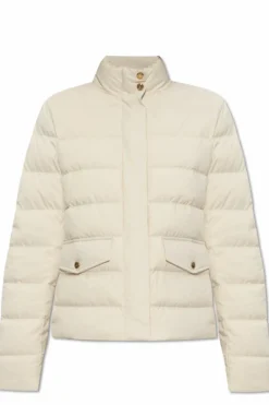 Moncler cream Down jacket "Bessettes"