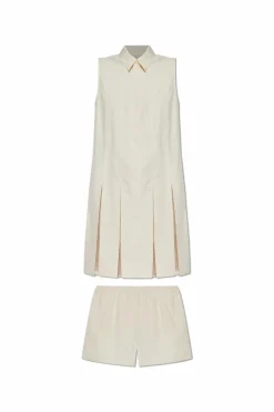 Moncler cream Dress with shorts