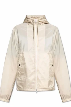 Moncler cream "Grimpeurs" jacket