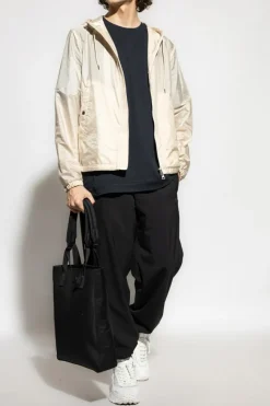 Moncler cream "Grimpeurs" jacket