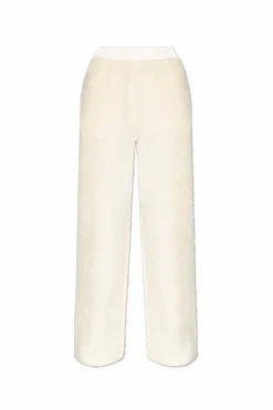 Moncler cream Pants with logo