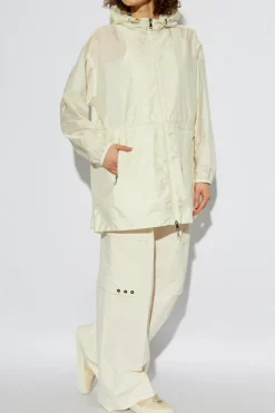 Moncler cream Parka Wete