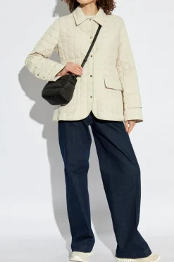 Moncler cream Quilted jacket Epinal