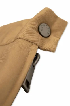 Moncler Enfant beige Cotton pleated skirt