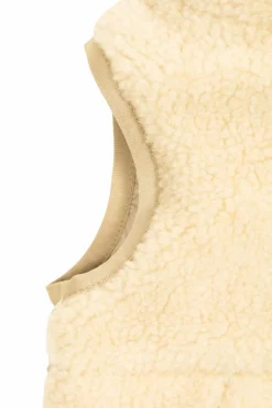Moncler Enfant beige Down vest 