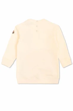 Moncler Enfant beige Dress with a pocket
