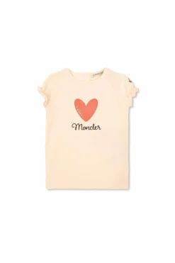 Moncler Enfant beige Printed T-shirt