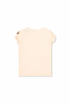 Moncler Enfant beige Printed T-shirt