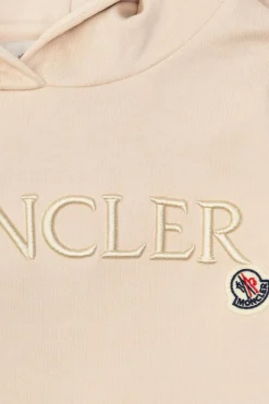 Moncler Enfant beige Sweatshirt with logo