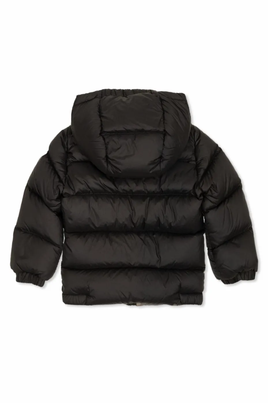 Moncler Enfant BLACK Down jacket with hood