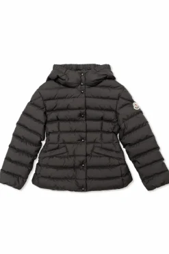 Moncler Enfant BLACK Down Jacket 'Egisto'