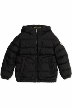 Moncler Enfant BLACK "Grecois" down jacket