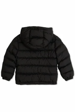 Moncler Enfant BLACK "Grecois" down jacket