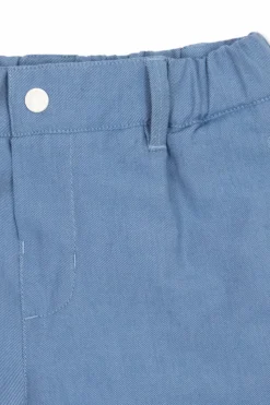 Moncler Enfant BLUE Cotton shorts