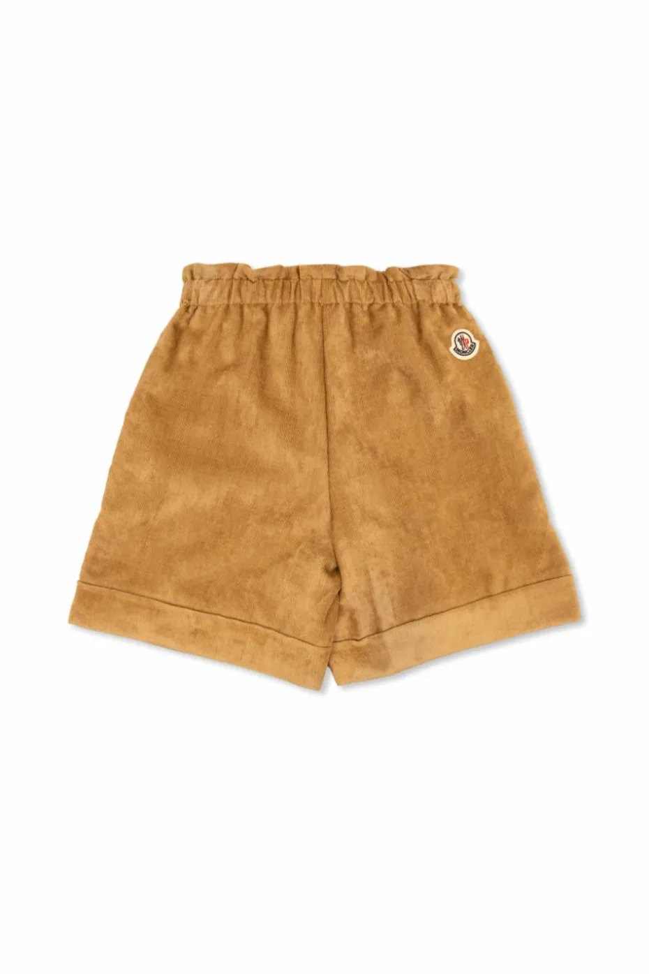 Moncler Enfant BROWN Corduroy shorts