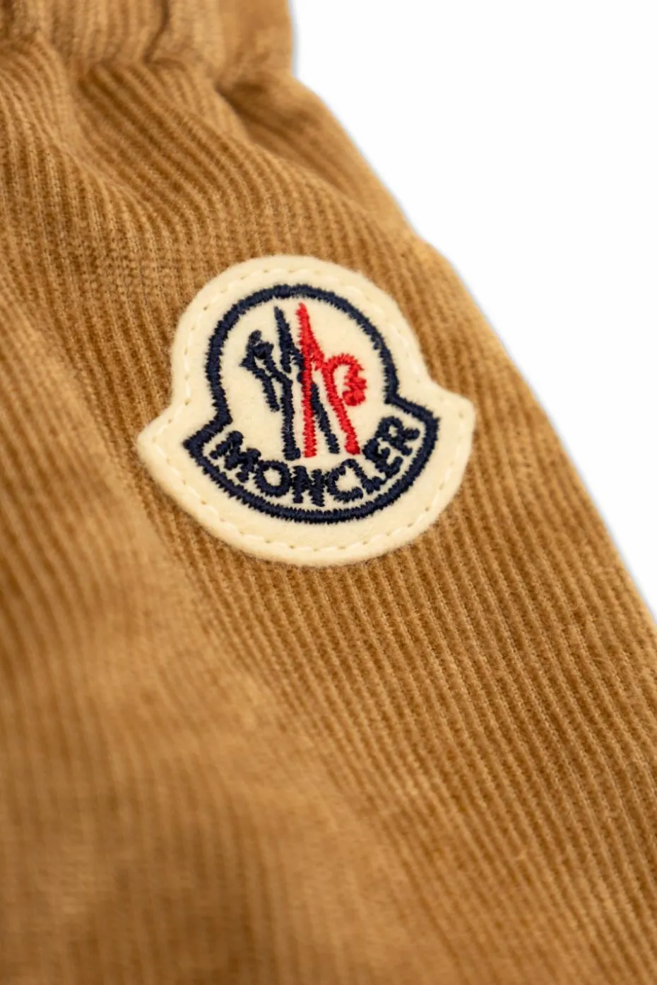 Moncler Enfant BROWN Corduroy shorts