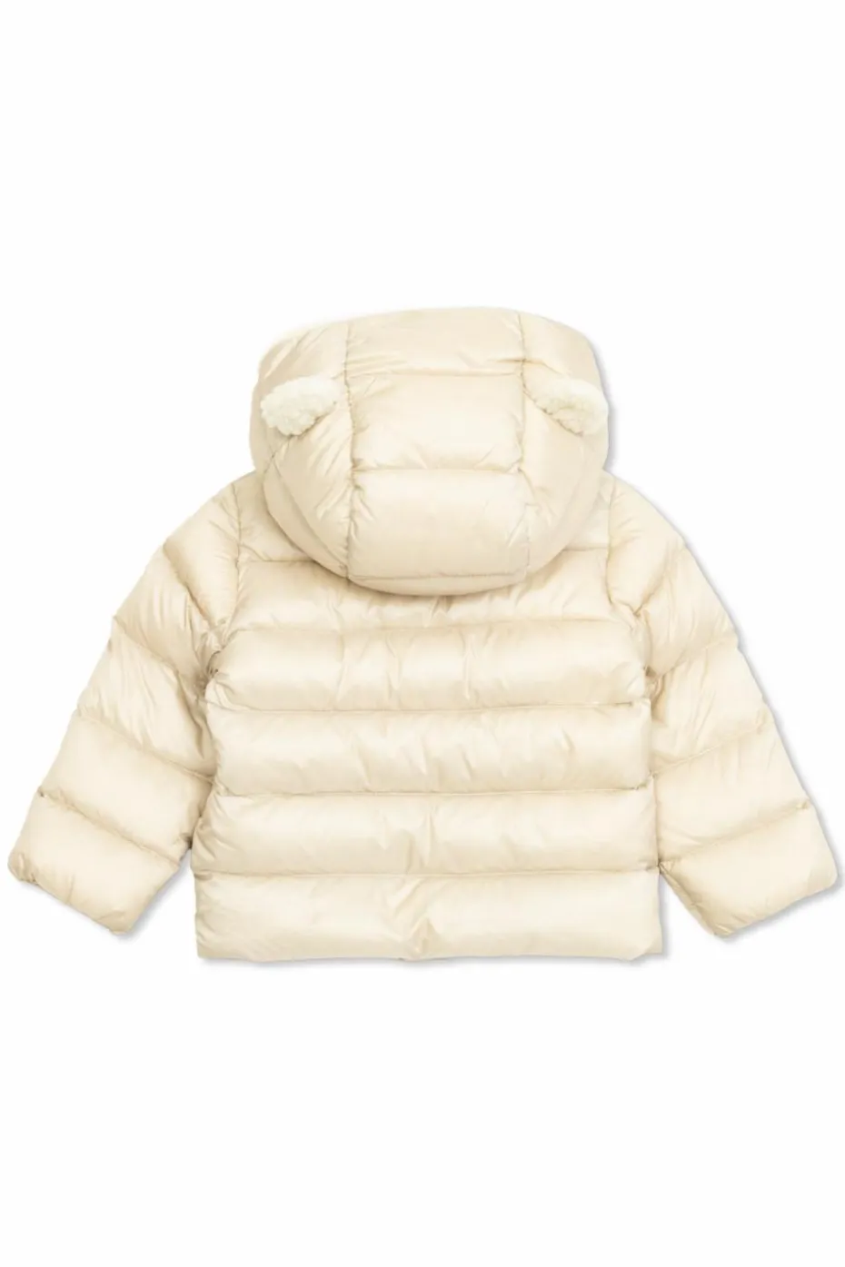 Moncler Enfant cream "Borgan" down jacket