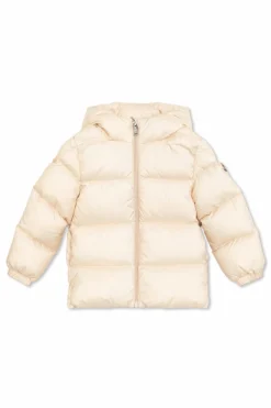 Moncler Enfant cream Down jacket "Sharon"
