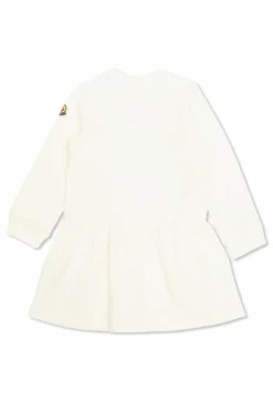 Moncler Enfant cream Dress with print