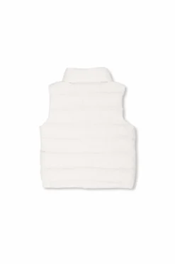 Moncler Enfant cream ‘Rafael’ insulated vest