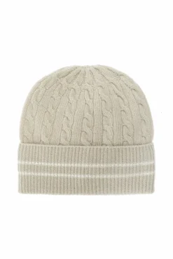 Moncler Enfant GREEN Cap with logo patch