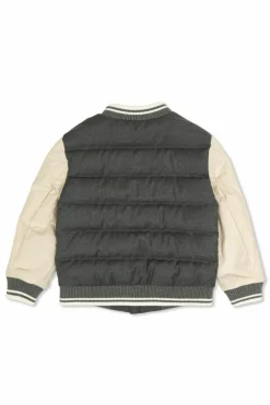 Moncler Enfant GREY "Alvaro" jacket