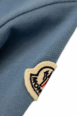 Moncler Enfant light blue Long-sleeve polo