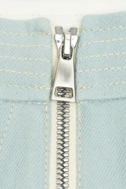 Moncler Enfant light blue Skirt with logo